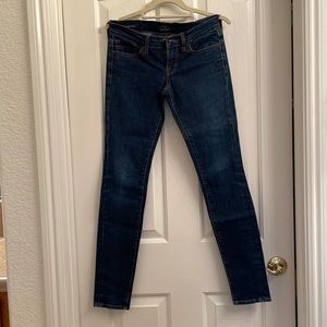 Lucky “Charlie skinny” jeans. Size 0/25 R